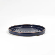 Spiral Breakfast Plate - Royal Blue